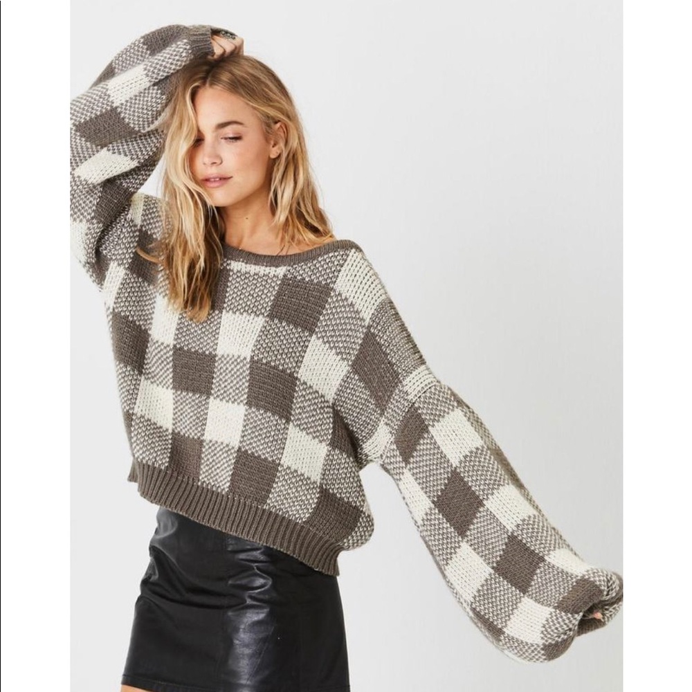 Houndstooth Sweater